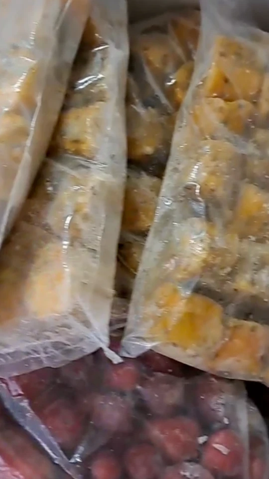 Fruta congelada